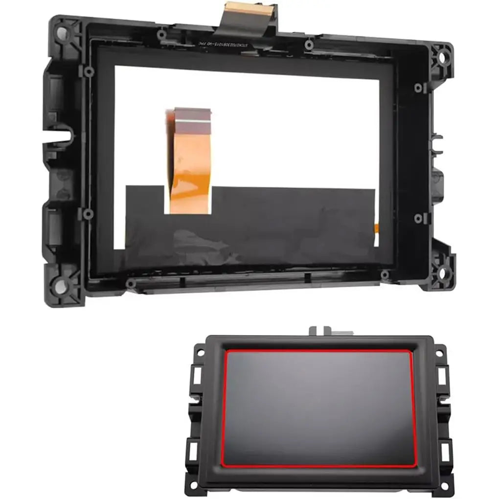 ABS 7 Uconnect LCD Touch Screen Radio Moni-tor Display With Frame Screen With Frame Display Touch