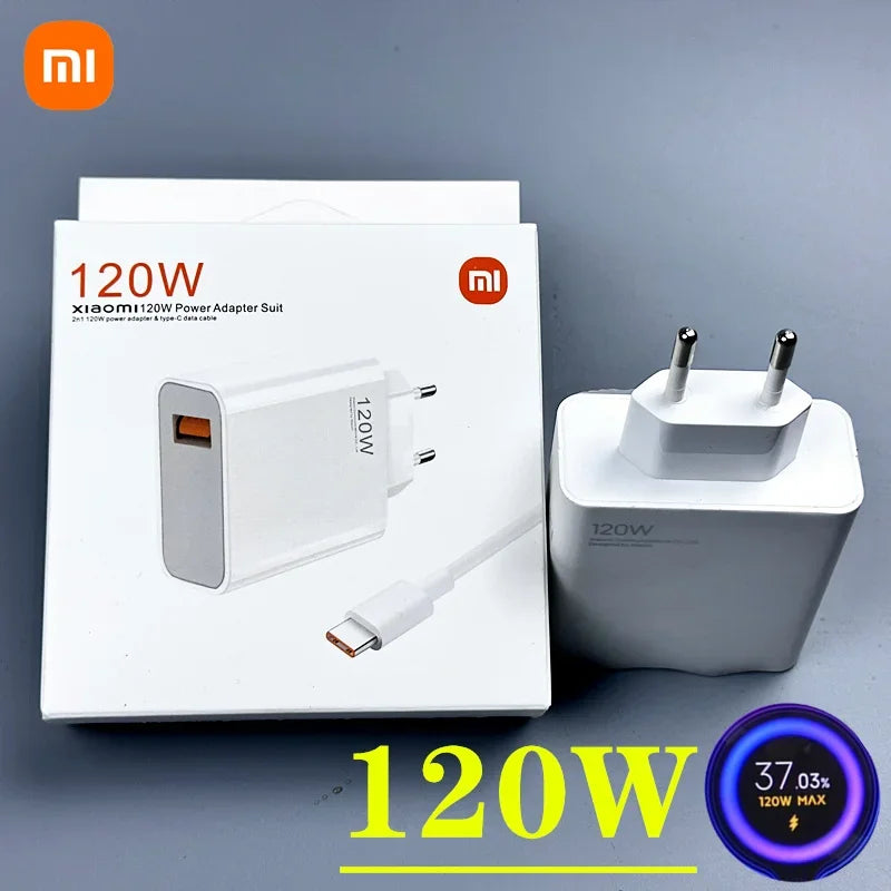 Xiaomi Charger 120W Original EU US Fast charge 6A usb C Cable  for Mi 12 12S 11t 13 Pro Poco F4 GT Redmi Note 13 Type C Cable