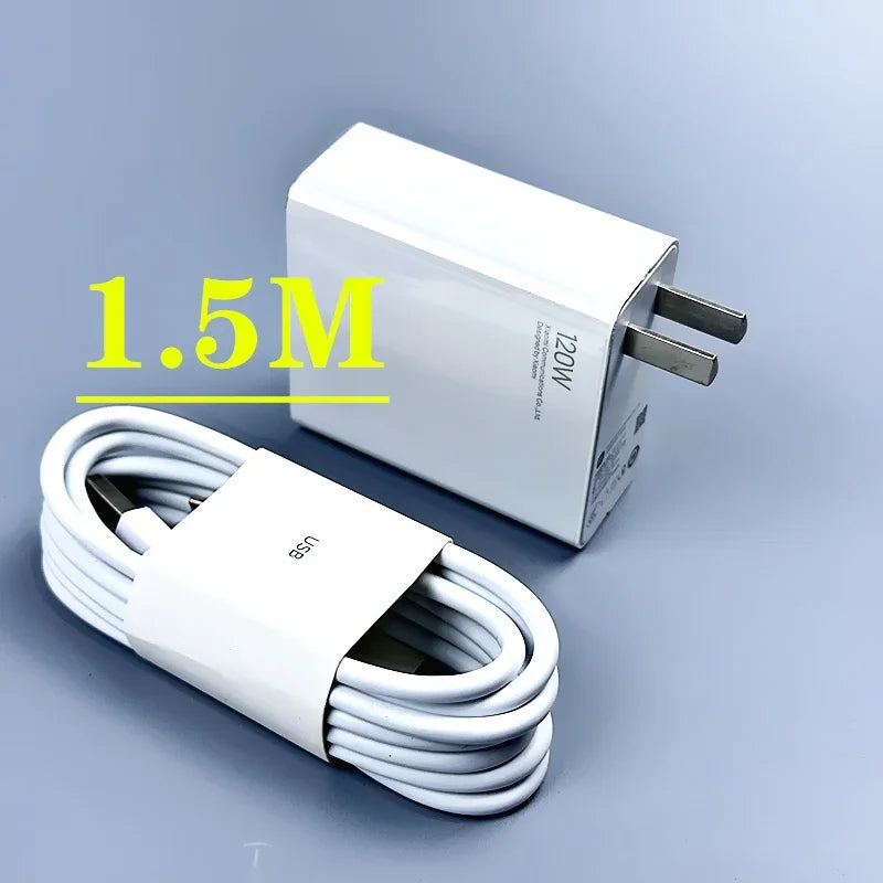 Xiaomi Charger 120W Original EU US Fast charge 6A usb C Cable  for Mi 12 12S 11t 13 Pro Poco F4 GT Redmi Note 13 Type C Cable