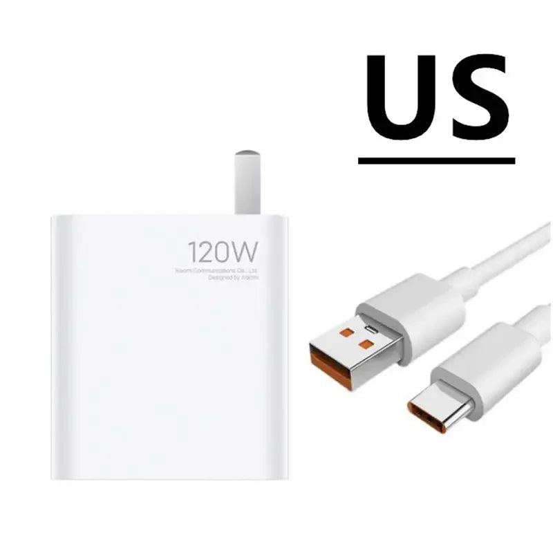 Xiaomi Charger 120W Original EU US Fast charge 6A usb C Cable  for Mi 12 12S 11t 13 Pro Poco F4 GT Redmi Note 13 Type C Cable