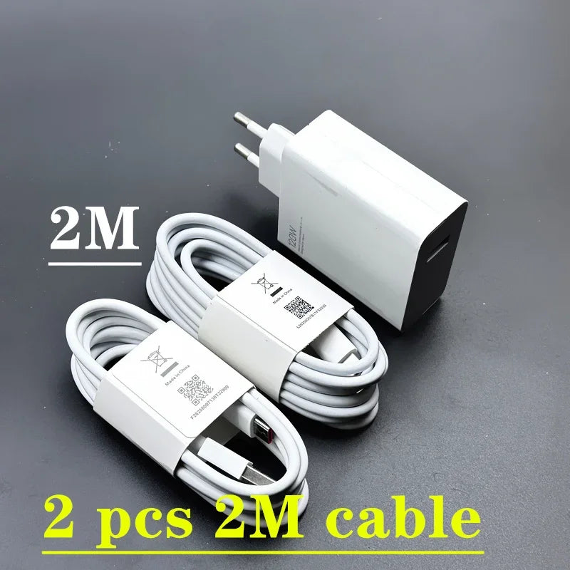 Xiaomi Charger 120W Original EU US Fast charge 6A usb C Cable  for Mi 12 12S 11t 13 Pro Poco F4 GT Redmi Note 13 Type C Cable