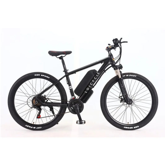 Aluminum Alloy 27.5 Inch 21 Speed 36V 360W Motor 48V Battery Electric Assisted Mountain Bike