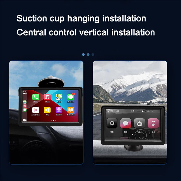 7090 mp5 car display wireless portable carplay car monitor car radio monitor